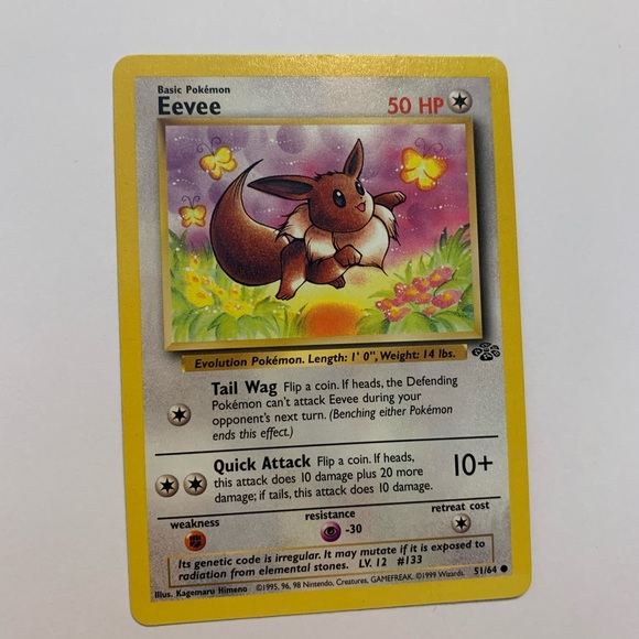 Y2K Eevee Pokémon card 🔴 - Picture 6 of 8
